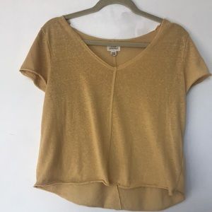 Yellow project social T shirt